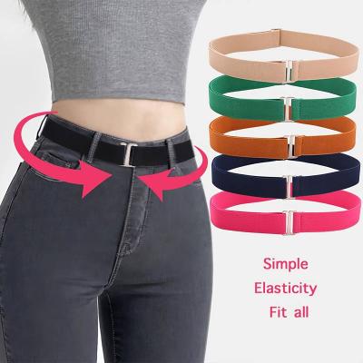Stylish Sweet Cute Versatile Simple Elastic Waist Adjustable Women's Belt