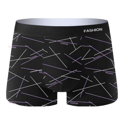 Men'S Boxer Briefs - High Elasticity Breathable Casual Underwear with Unique Geometric Print