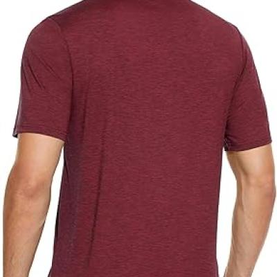 Men's Short Sleeve Polo Golf Shirts 3-Button Moisture Wicking Athletic T-Shirts Casual Collared Shirt
