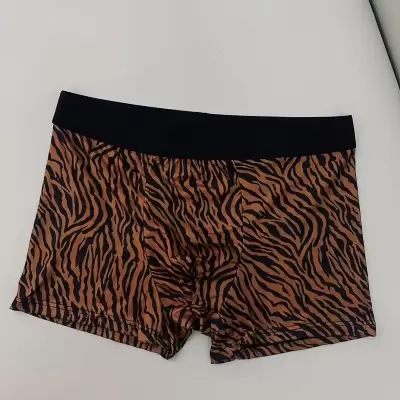 Men's Underwear Boys and Teenagers Flat Corner Boxer Shorts Four Seasons Comfortable and Breathable Hiking