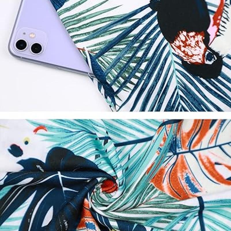 Summer Dresses for Women Beach Floral Tshirt Sundress Casual Pockets Boho Tank Dress